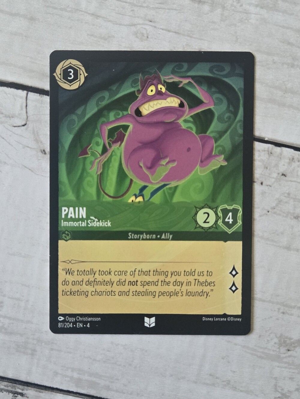 Disney Lorcana - Pain